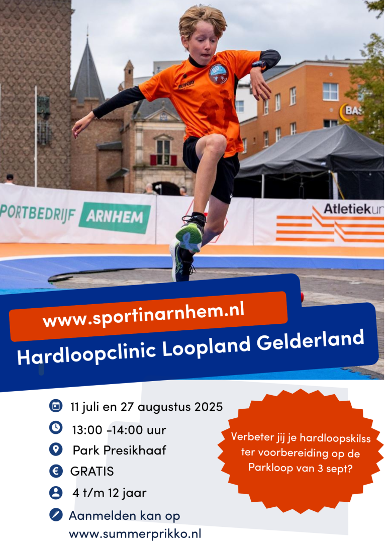 Hardloopclinic Loopland Gelderland