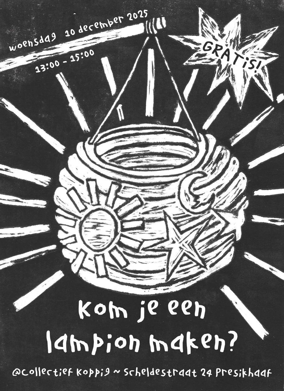 Kom je lampionnen maken?