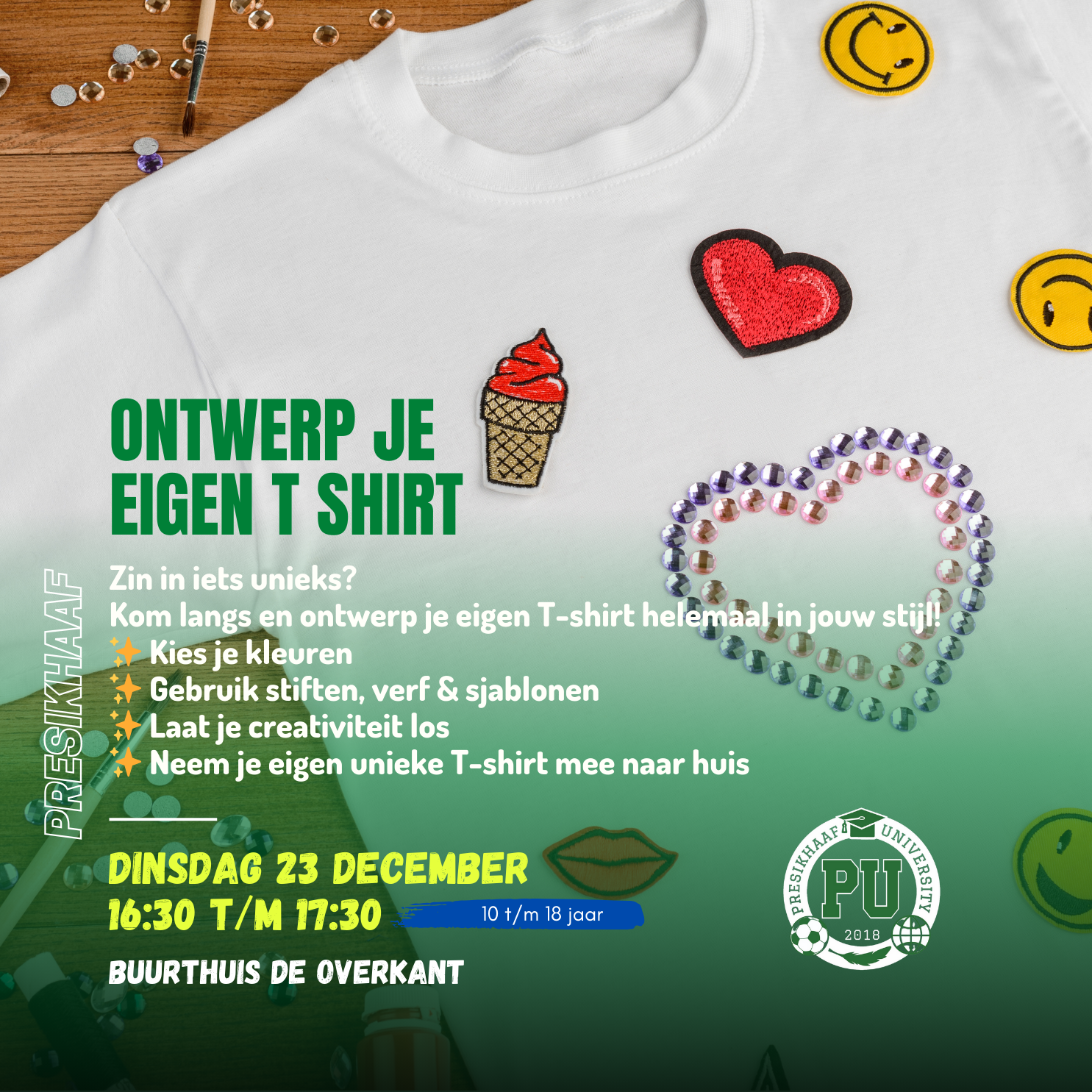 Ontwerp je eigen T-Shirt