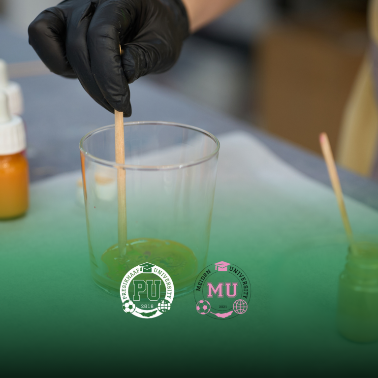 MeidenUniversity kaarsen verven
