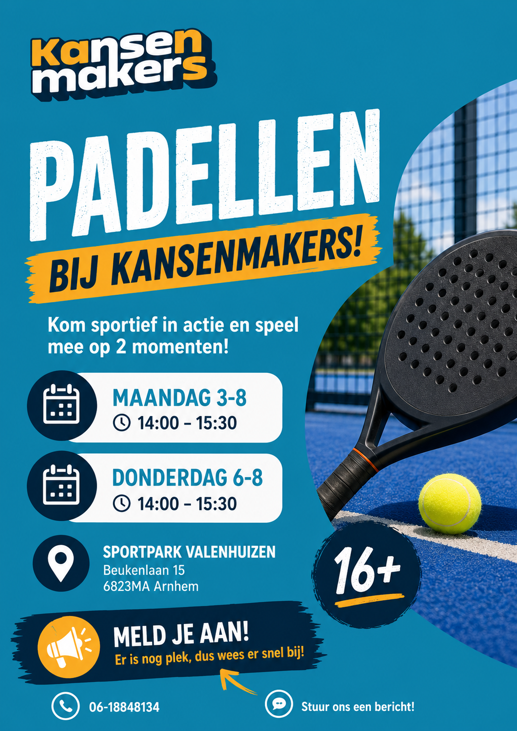 Padellen met De Kansenmakers!