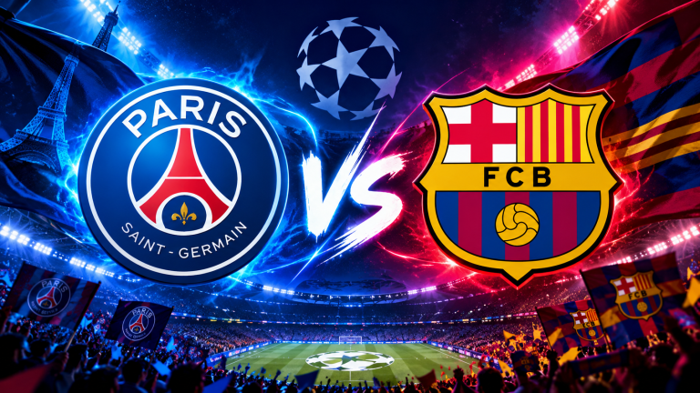 Champions League avond PSG-Barcelona